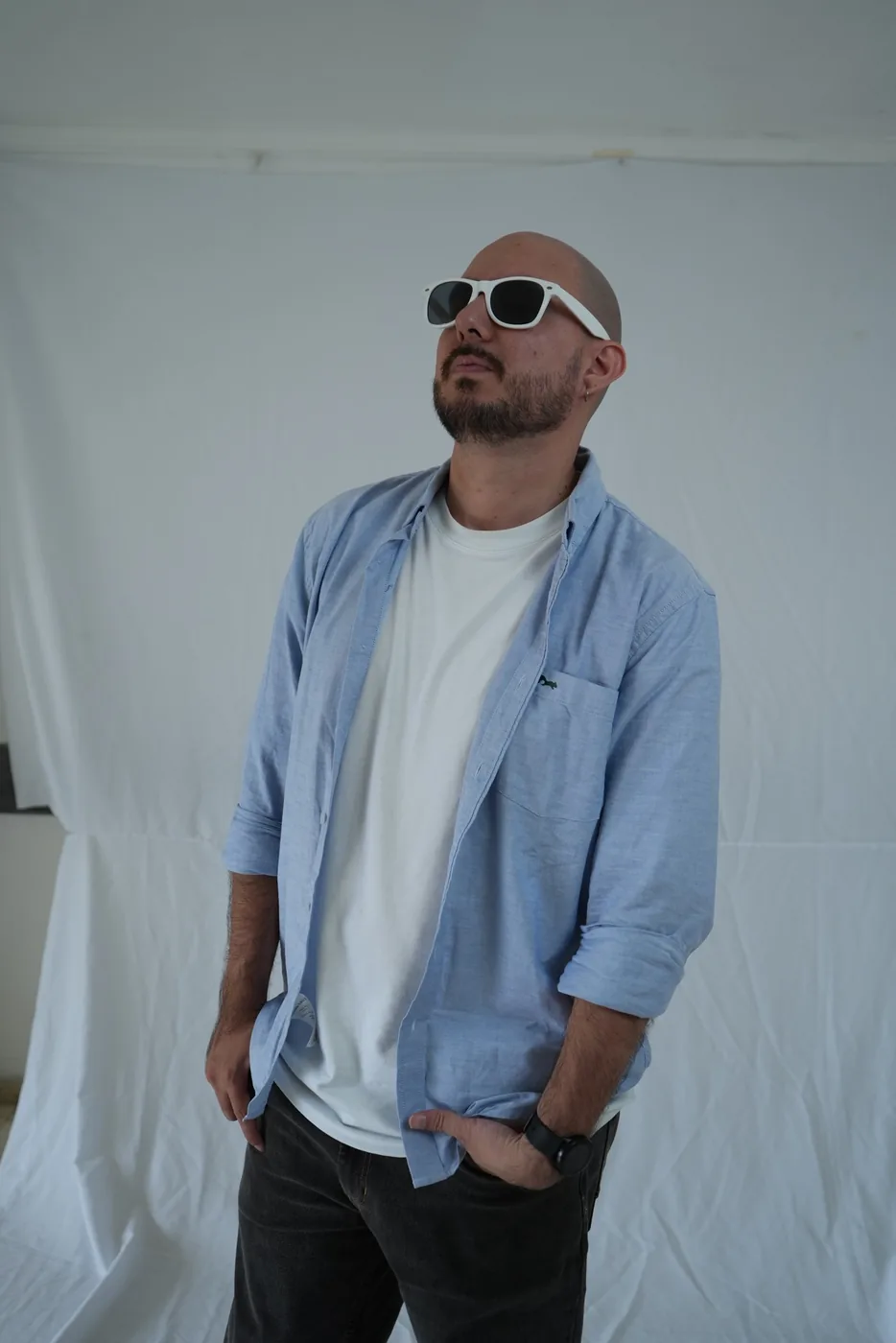 Michele Odarba con gafas de sol