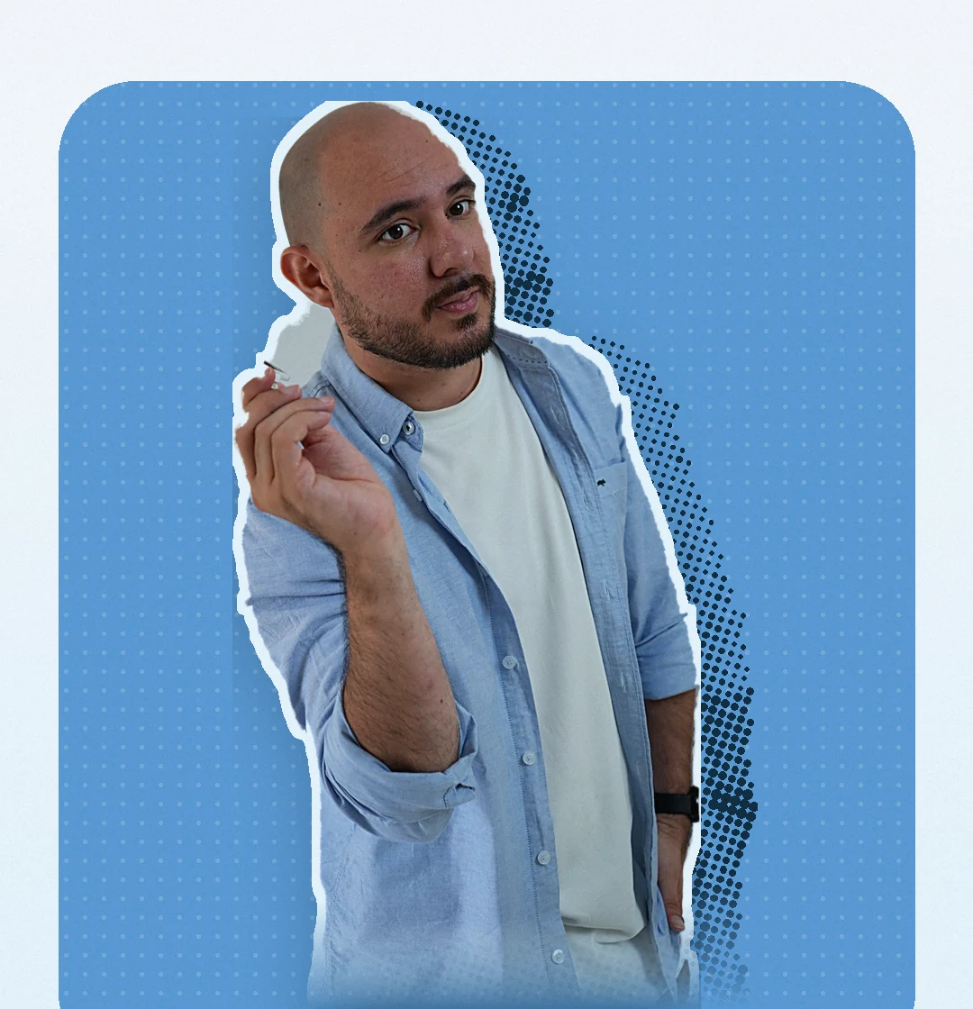 Michele Odarba en cartel corporativo